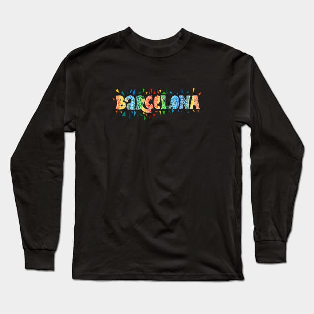 Barcelona Long Sleeve T-Shirt by TambuStore